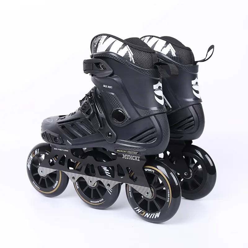 Zjfithigh chất lượng Skate Inline tốc độ chuyên nghiệp slalom Skate con lăn trượt băng người đàn ông Con lăn Skate giày cho người đàn ông trưởng thành với 3 bánh xe