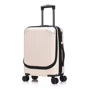 Bán Buôn 20 Inch Đa Chức Năng ABS + PC Vỏ Cứng Hành Lý Phía Trước Mở Mang Theo Vali Spinner Caster Xách Tay Phim Hoạt Hình Phong Cách - Product Image 4