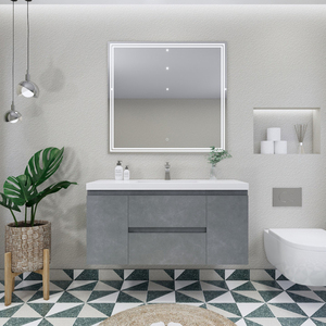 Mobile <span class=keywords><strong>Bagno</strong></span> Moderno di Lusso Impermeabile <span class=keywords><strong>in</strong></span> Alluminio, Montaggio a Parete, <span class=keywords><strong>in</strong></span> Lega di Alluminio a Nido d'Ape con <span class=keywords><strong>Lavabo</strong></span> - Product Image 1