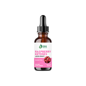 Gouttes liquides de cétone de framboise sans alcool, glycérine végétale, sans sucre, brûleur de graisse naturel, liquide oral de cétone de framboise - Product Image 1