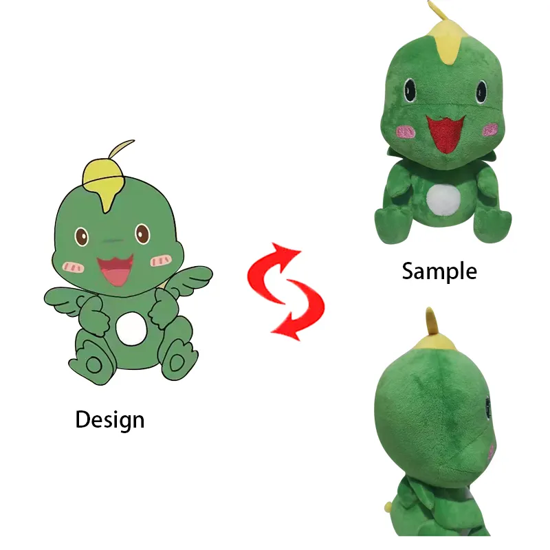 Customized plush toy Little Frog is the best toy for children