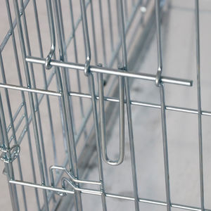 Sıcak satış dayanıklı dayanıklı xl köpek kulübesi tel katlanabilir toz demİr tel kapali köpek kafesi evi pet muhafaza hayvanlar için kafes - Product Image 6