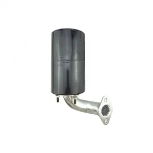 Air Exhaust Bend Pipe And Silencer Muffler Assy For R176 JC176 JC6 JT6 CF176 Changchai Jintan 6HP Diesel Engine Parts