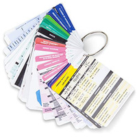 Tarjeta de Referencia Médica de PVC Personalizada al por Mayor para Enfermeras y Escuelas de Enfermería con Porta Tarjetas Retráctil y Clip Metálico