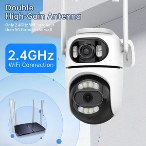 Xmeye New 24 Giờ Ghi Âm Ngoài Trời An Ninh Mini Máy Ảnh icsee <span class=keywords><strong>360</strong></span> Độ Ống Kính Kép Nhỏ Wifi IP Máy Ảnh 5V - Product Image 5