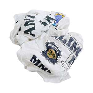 綿拭き布 高吸収性 工業用清掃 印刷済み 白綿拭き布 Tシャツ布 綿布 - Product Image 5