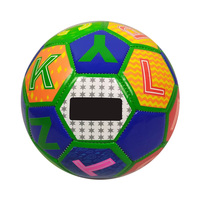 Ballon de football en PVC de taille mini pour enfants, motif lettres, cadeaux promotionnels gratuits pour bébés et enfants