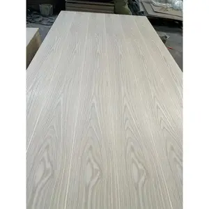 Durable Red Oak Veneered Sheet 18Mm white Oak Plywood For Decorative aa bb cc grade commercial furniture plywood