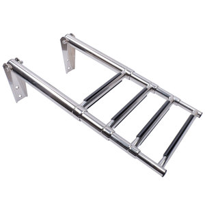 <span class=keywords><strong>Escalera</strong></span> de <span class=keywords><strong>Buceo</strong></span> Telescópica de 4 Peldaños de Acero Inoxidable 316 <span class=keywords><strong>para</strong></span> Barcos, Piscinas y Plataformas de <span class=keywords><strong>Buceo</strong></span> - Product Image 2