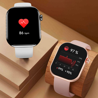 Reloj Inteligente Deportivo LW128 Más Vendido, Asistente de Voz con IA, Monitor de Frecuencia Cardíaca, Resistente al Agua 5ATM, Pantalla AMOLED, 5-10 Días de Duración de la Batería