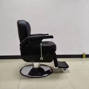 Fauteuil de barbier inclinable - Fauteuil de styliste de salon réglable en hauteur et pivotant - Product Image 4