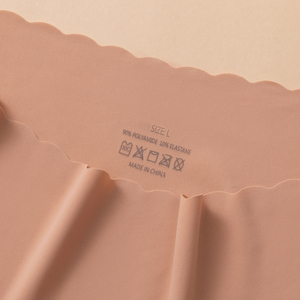 Culottes sexy sans couture en soie glacée douce multicolores, taille basse, entrejambe en coton, teintes unies, pour femmes - Product Image 5