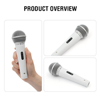 Microphone dynamique filaire Musiccube G-10S à directivité supercardioïde pour le chant sur scène, le karaoké à domicile et l'enregistrement