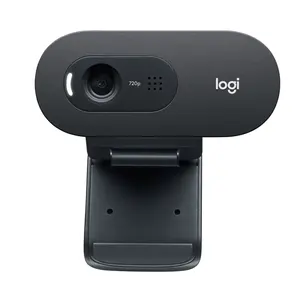 원래 Logitech C505e HD 비즈니스 720P 장거리 마이크 pc usb 비디오 웹 카메라 캠 웹캠