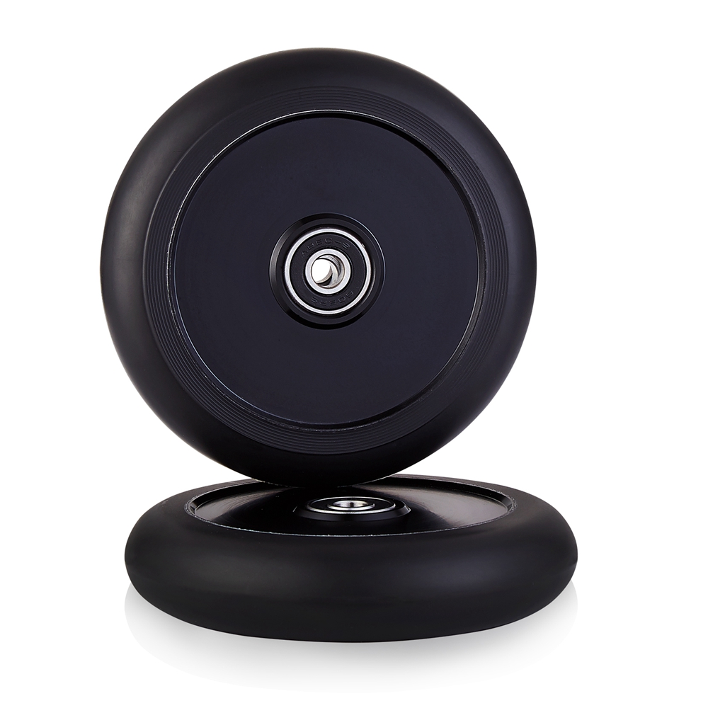 Черные колеса для скутера, колеса для трюкового скутера 100 мм 110 мм 120 мм 125 мм для MGP Envy Lucky Pro, скутеры