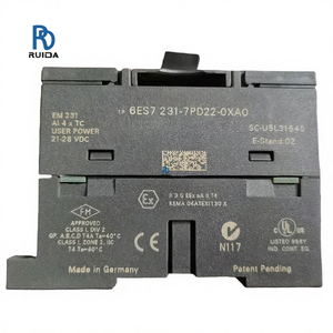 โมดูล PLC อินพุตแบบอะนาล็อกที่ตั้งโปรแกรมได้รุ่นใหม่ S7-200 6ES7231-7PD22-0XA0 PLC/PAC/คอนโทรลเลอร์เฉพาะทาง - Product Image 2