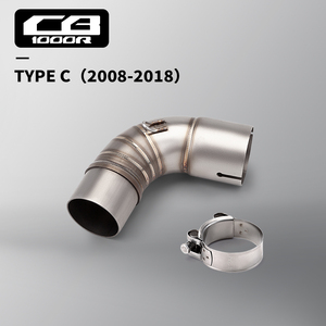 Tubo de enlace medio de escape de motocicleta de acero inoxidable CB1000R para tubo de escape CB1000R <span class=keywords><strong>CB</strong></span> 1000R 2008-2018 - Product Image 4