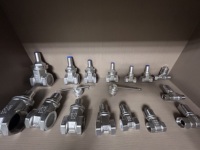 صمام تحكم بالضغط من الفولاذ المقاوم للصدأ رايت باور ZF-3008، ثنائي الاتجاه، منفذ واحد 1 بوصة، ضغط PM16