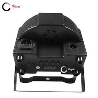 Projecteur lumineux de scène led 12x18w, rgbwa + uv 6 en 1, éclairage avec en plastique pour dj club