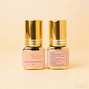 Pegamento para pestañas tamaño viaje 5ml, mini, resistente al agua, de secado rápido, adhesivo de fijación fuerte, para usar sobre la marcha. - Product Image 2