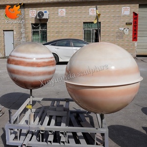 Tùy Chỉnh Phim Hoạt Hình Hành Tinh Cửa Đầu Điêu Khắc Net Sợi Thủy Tinh Màu Đỏ Đấm Đồ Trang Trí Cho Hàng Thủ Công - Product Image 2