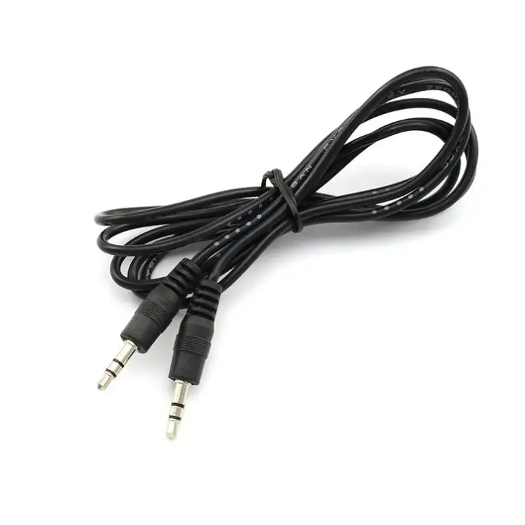 오디오 케이블 3.5mm Aux 케이블 남성 남성 오디오 헤드폰 케이블 라인 3.5mm 1m 2m 전화 MP3 MP4 헤드폰 스피커