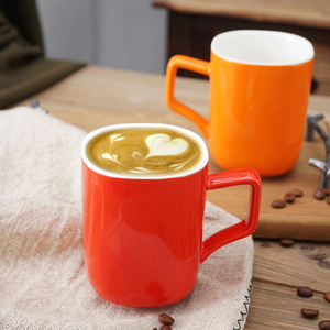 Tazze da Caffè in Ceramica Colorata Personalizzabili con Logo, Sicure per Microonde e Lavastoviglie, per Latte, Cappuccino, Americano, Flat White, Macchiato - Product Image 4