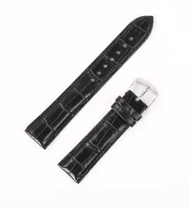 جلد طبيعي Watchbands 18/20mm حزام (استيك) ساعة حزام مسمار صلب مشبك عالية الجودة حزام المعصم سوار