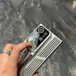 NOUVEAU Étui de téléphone antichoc en couleur unie givrée, dissipant la chaleur, pour <span class=keywords><strong>Samsung</strong></span> S24 Ultra Plus S22 S23 Ultra Plus, coque arrière blindée - Product Image 6