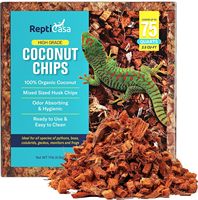 Coco Coir Coquille de noix de coco Coco Chip Chunk Reptile Literie
