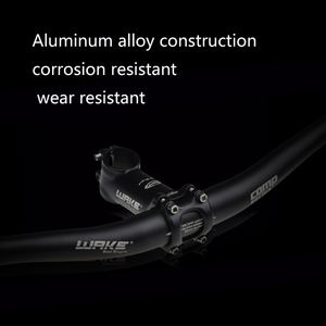 WAKE-Manillar de bicicleta de montaña, de aleación de aluminio, 31,8mm, 620/700/720/780mm, barra plana, colorida - Product Image 6