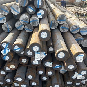 Barra Tonda in Acciaio al Carbonio <span class=keywords><strong>AISI</strong></span> 1020 di Alta Qualità Laminata a Caldo per Componenti Meccanici Fornitore ASTM - Product Image 1
