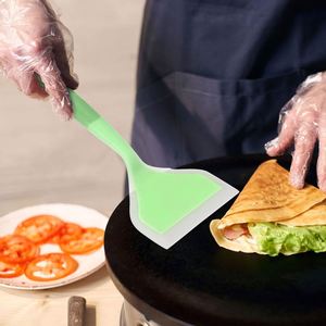 Wholesale Silicone Tamagoyaki Spatula, Heat Resistant Non-Stick Silicone Turner, Semi-Transparent Kitchen Cooking Spatula - Product Image 5