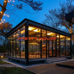 Low-E Glass Sunroom Aluminium House Garden Room