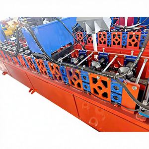 Máquina formadora de vigas de acero para estanterías verticales, componentes centrales de engranajes de acero coloreado, altamente automatizada, bajo precio - Product Image 1