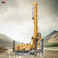 Machine de forage de puits d'eau sur chenilles de forage de 800m de profondeur