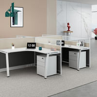 Panneaux de séparation de bureau en feutre PET polyester, directement de l'usine, pour cloisonnement de bureau, système d'écran insonorisant pour poste de travail des employés