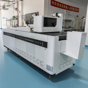 เครื่องพิมพ์ดิจิทัลอัตโนมัติเต็มรูปแบบความแม่นยำสูงแบบพิมพ์ครั้งเดียวสำหรับพัดกระดาษเปล่าและแก้วกระดาษ - Product Image 3