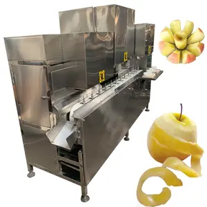 Automatización comercial eléctrica Apple Peeler Corer Slicer Apple Peeling Machine