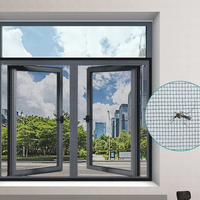 Malla Mosquitera Personalizada de 60x100 para Ventanas y Puertas, Malla de Fibra de Vidrio Contra Insectos