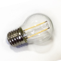 G45 E27 B22 2W 4W LED à filament vintage ampoules pour décoration claire
