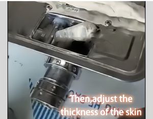 Nouvelle machine automatique haute efficacité pour la fabrication de raviolis en acier inoxydable avec cœur PLC, moule à feuilles <span class=keywords><strong>Momofuku</strong></span>, pour empanadas et produits céréaliers - Product Image 4