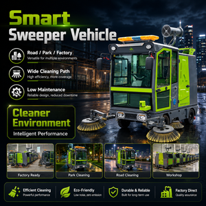 Barredora Eléctrica para Limpieza <span class=keywords><strong>de</strong></span> Propiedades, Fábricas, Carreteras, Almacenes, Patios y Espacios Públicos - Product Image 1