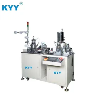 KYY---Full-auto Ultrasonic Film Tape Sealing and Hole Punching Machine Zipper Making Machine