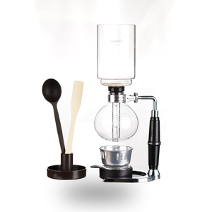 Ecocoffee Offre Spéciale – <span class=keywords><strong>Cafetière</strong></span> Siphon Classique <span class=keywords><strong>en</strong></span> <span class=keywords><strong>Verre</strong></span> pour la Maison, 3-5 Tasses – Machine à Café Barista Siphon - Product Image 1