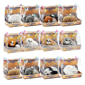Giocattolo di Peluche Realistico con Suono e Purificatore d'Aria al Carbone Attivo, Ornamento per Auto e Casa, Gatto, Panda, <span class=keywords><strong>Volpe</strong></span> in Borsa - Product Image 6