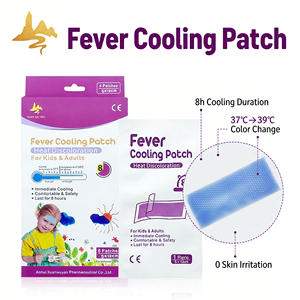 Patchs rafraîchissants pour bébé, film hydrogel respirant avec doux parfum mentholé, indicateur de couleur, <span class=keywords><strong>patch</strong></span> rafraîchissant contre la fièvre (OEM disponible) - Product Image 1
