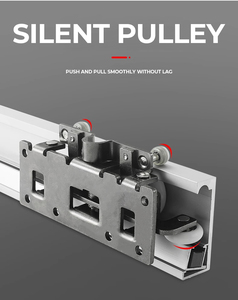 Temax Ma Thuật Giấu Ẩn Barn Door Trackless Ma Cửa Trượt Cơ Chế Hệ Thống Cho Đồ Nội Thất Phụ Kiện - Product Image 2