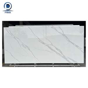 Alta calidad con precio de fábrica Panel de fondo de pared de mármol artificial Cuarzo Losa de roca italiana Azulejo Losa de piedra para piso - Product Image 3