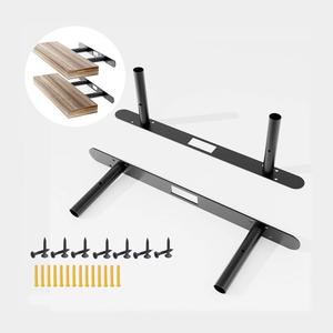 Zuogang đồ nội thất phần cứng Kệ chân đế giấu nhà bếp giá sắt lưu trữ lớp bảng giá tường lưu trữ chân đế - Product Image 1